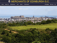 Tablet Screenshot of merchantsgolf.com